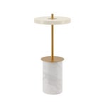 Asteria Move Portable Tischleuchte Mini White Marble - UMAGE