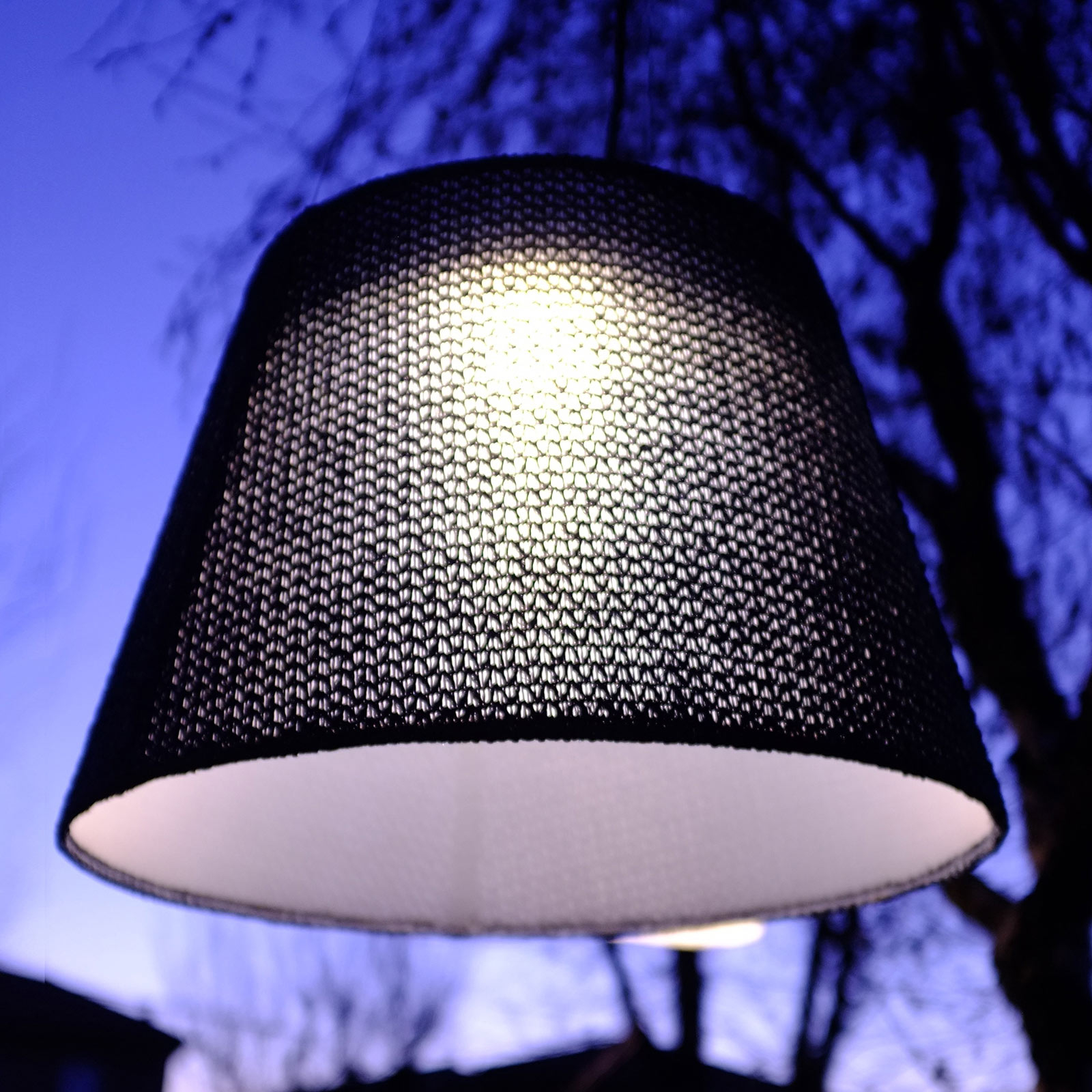Artemide Tolomeo utendørs LED-hengelampe, svart