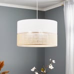 Linobianco pendant light with Jute