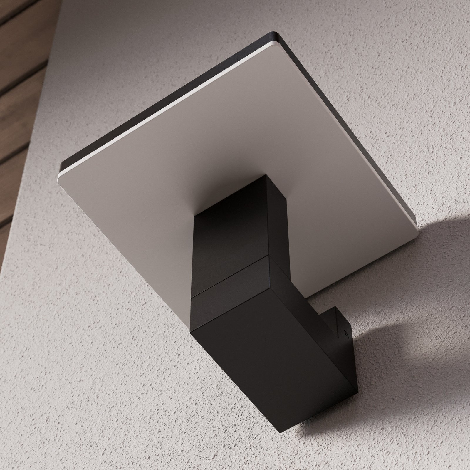Olesia Außenwandleuchte Dark Grey/Opal - Lucande