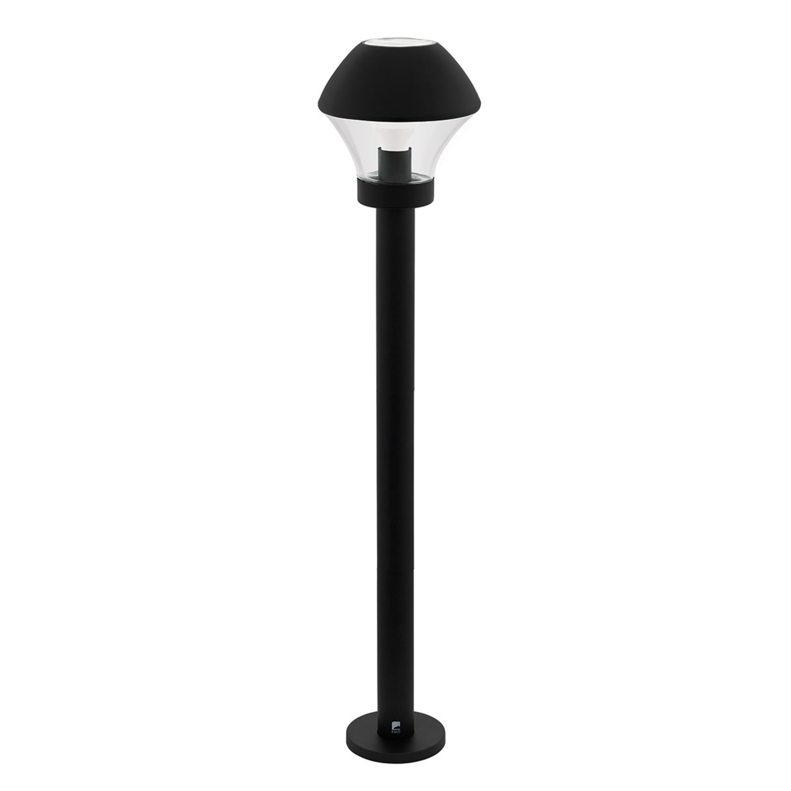 EGLO CONNECT connect Verlucca-C LED path light, galvanised steel, glass, E27, 9 W, energy efficiency: A+, H: 99 cm