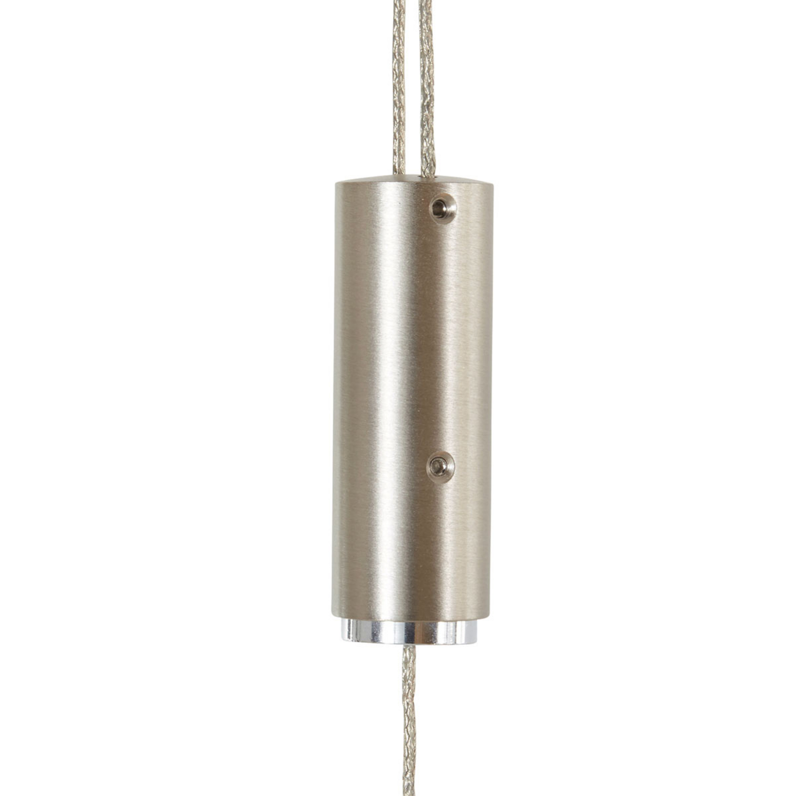 Quitani LED-Hängelampe Alin, Eiche natur, höhenverstellbar