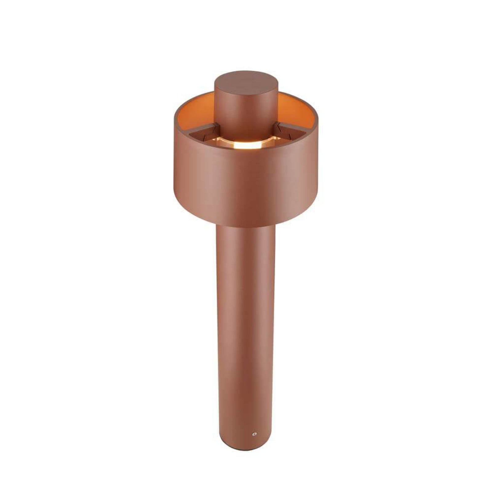Photoni Cyl 75 Udendørs Pullert Rust SLV - Terrasse - Aluminium