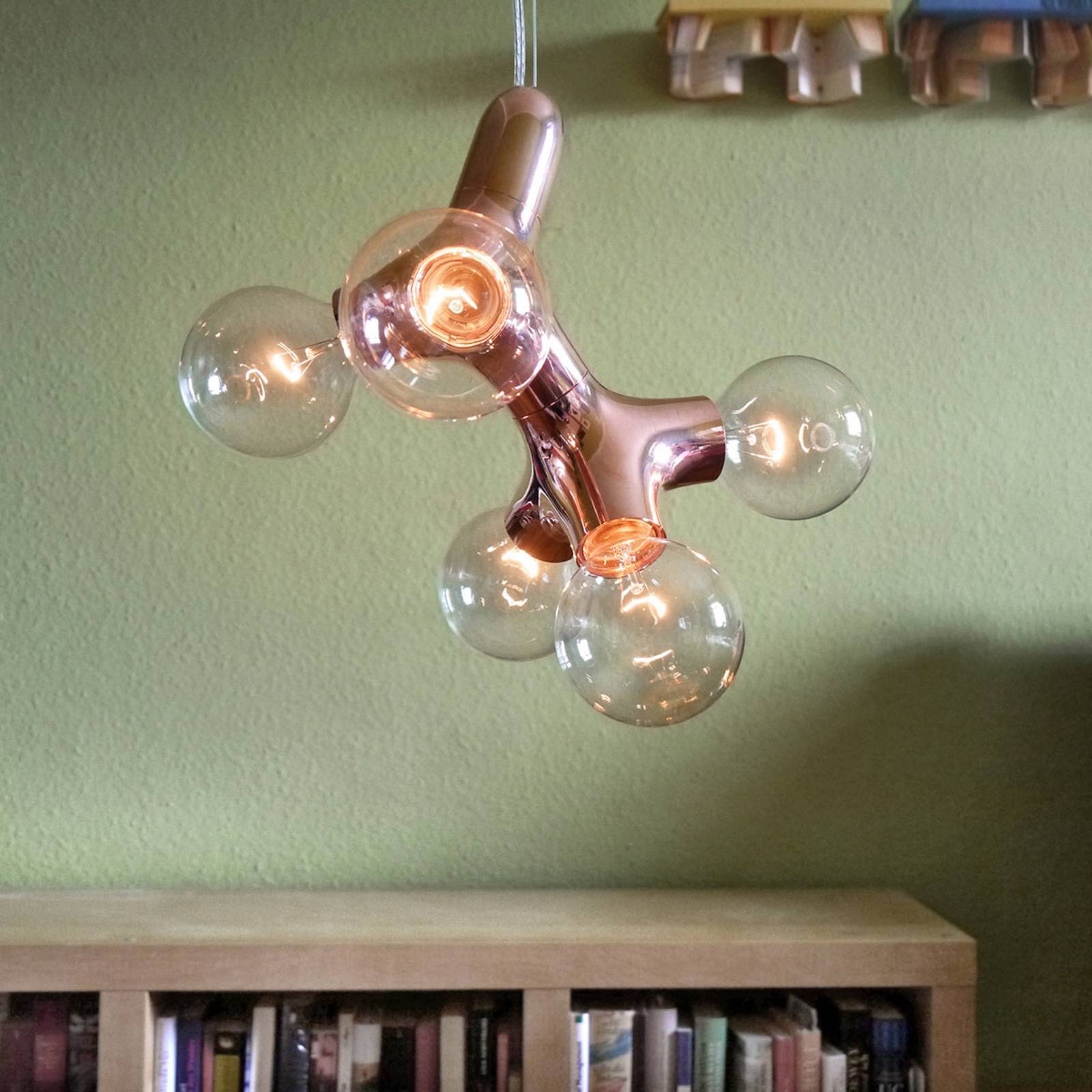  Next Next Dna Designer Pendant Light Double-5, Copper 