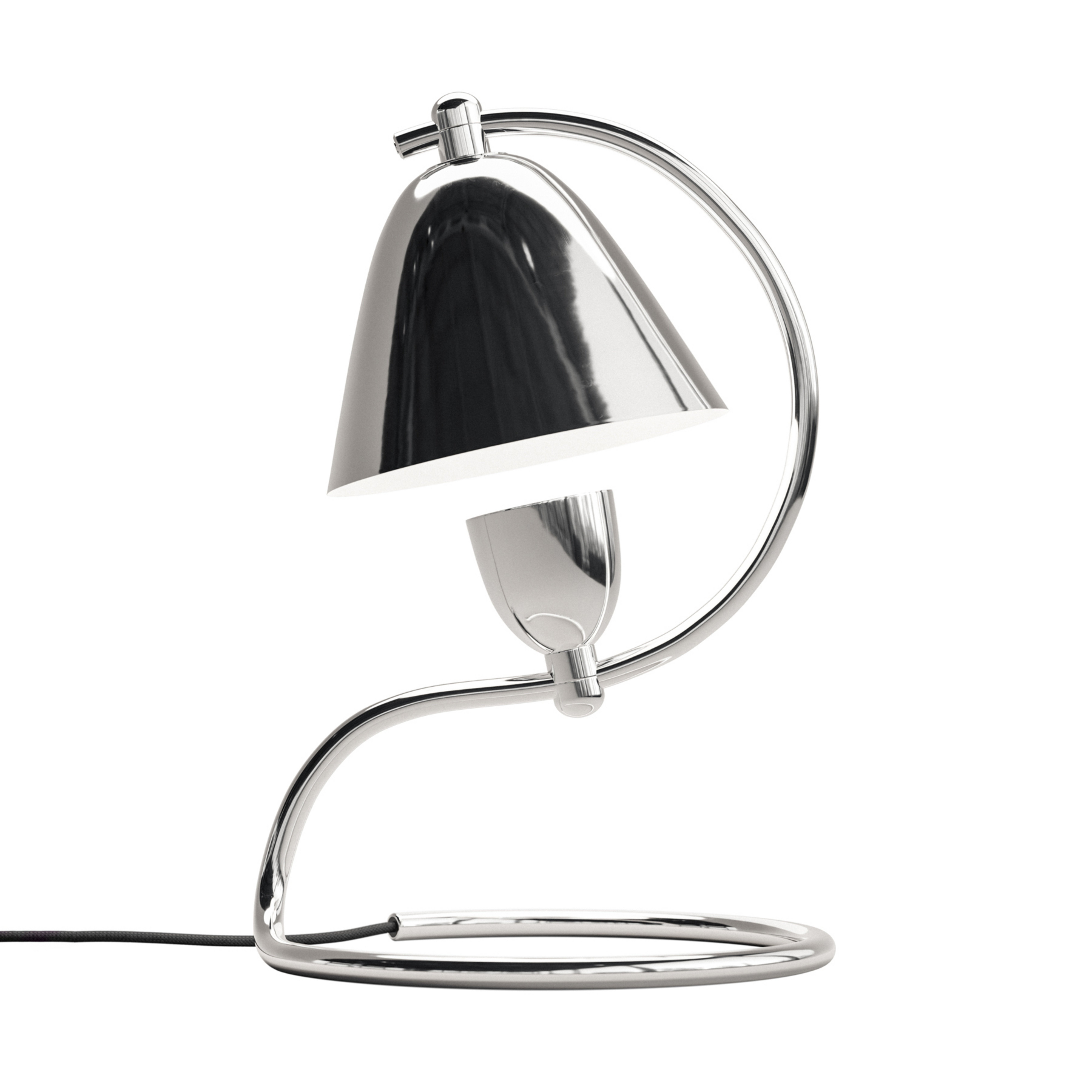 Audo Klampenborg lampe à poser, acier poli