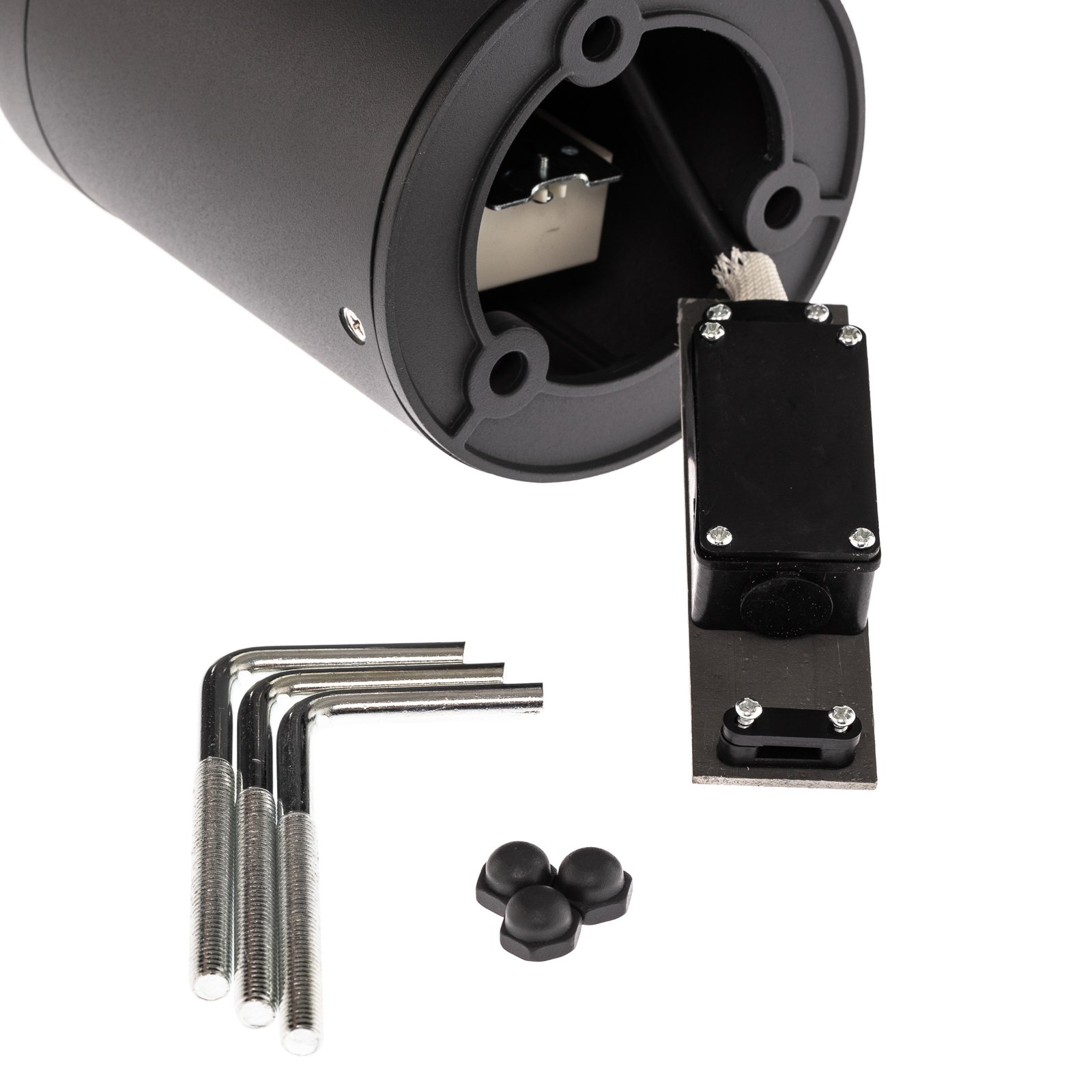 Lucius Außen Gartenleuchte H26 Graphite - Lucande