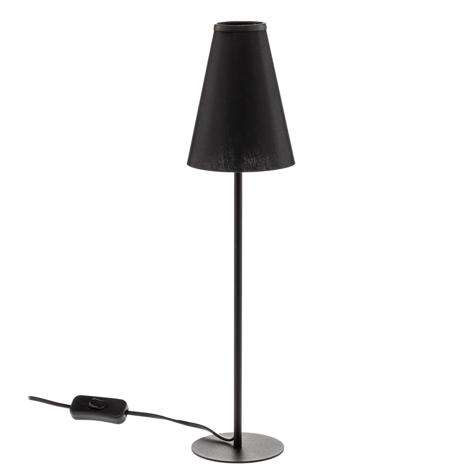 Lampada da tavolo Trifle, nero