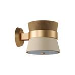 Easy Light Caramelo wall light, coffee brown