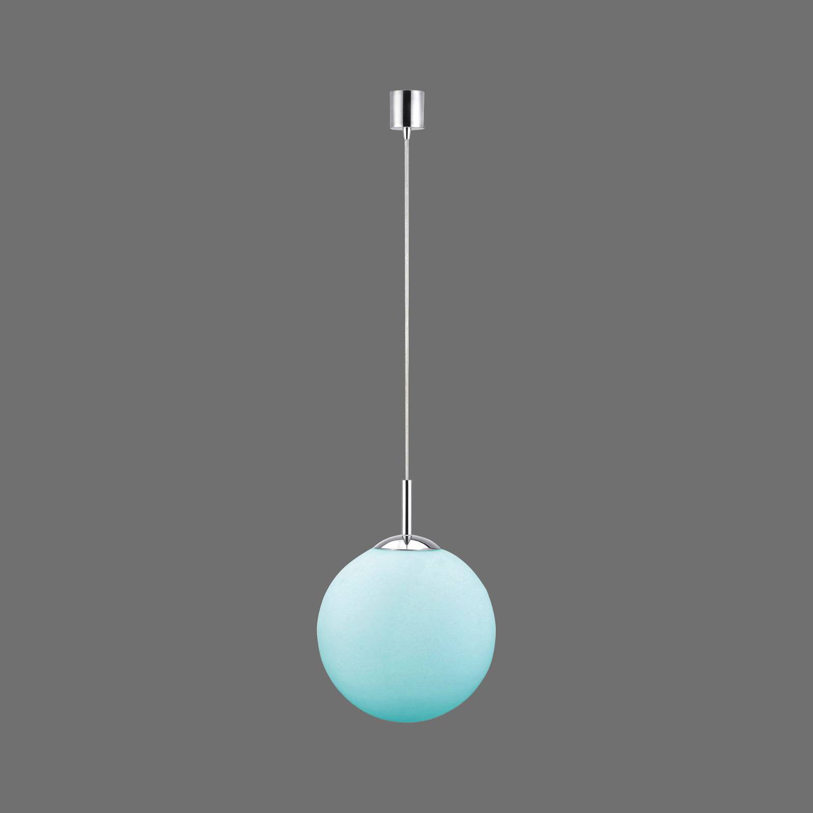 JUST LIGHT. Lampa wisząca LED LOLAsmart Bolo Ø 20 cm RGB CCT