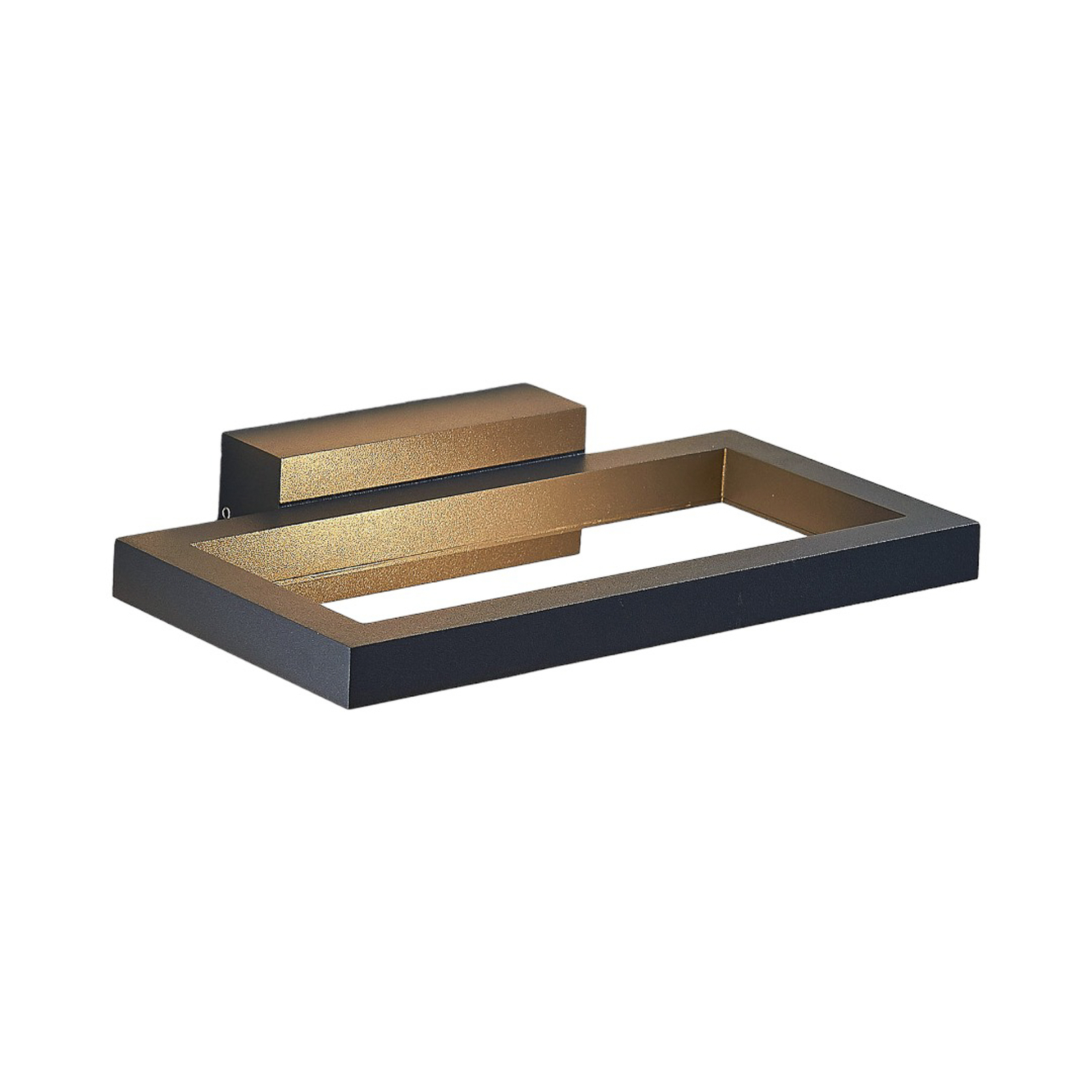LED-utomhusvägglampa Loki, mörkgrå, 26 cm