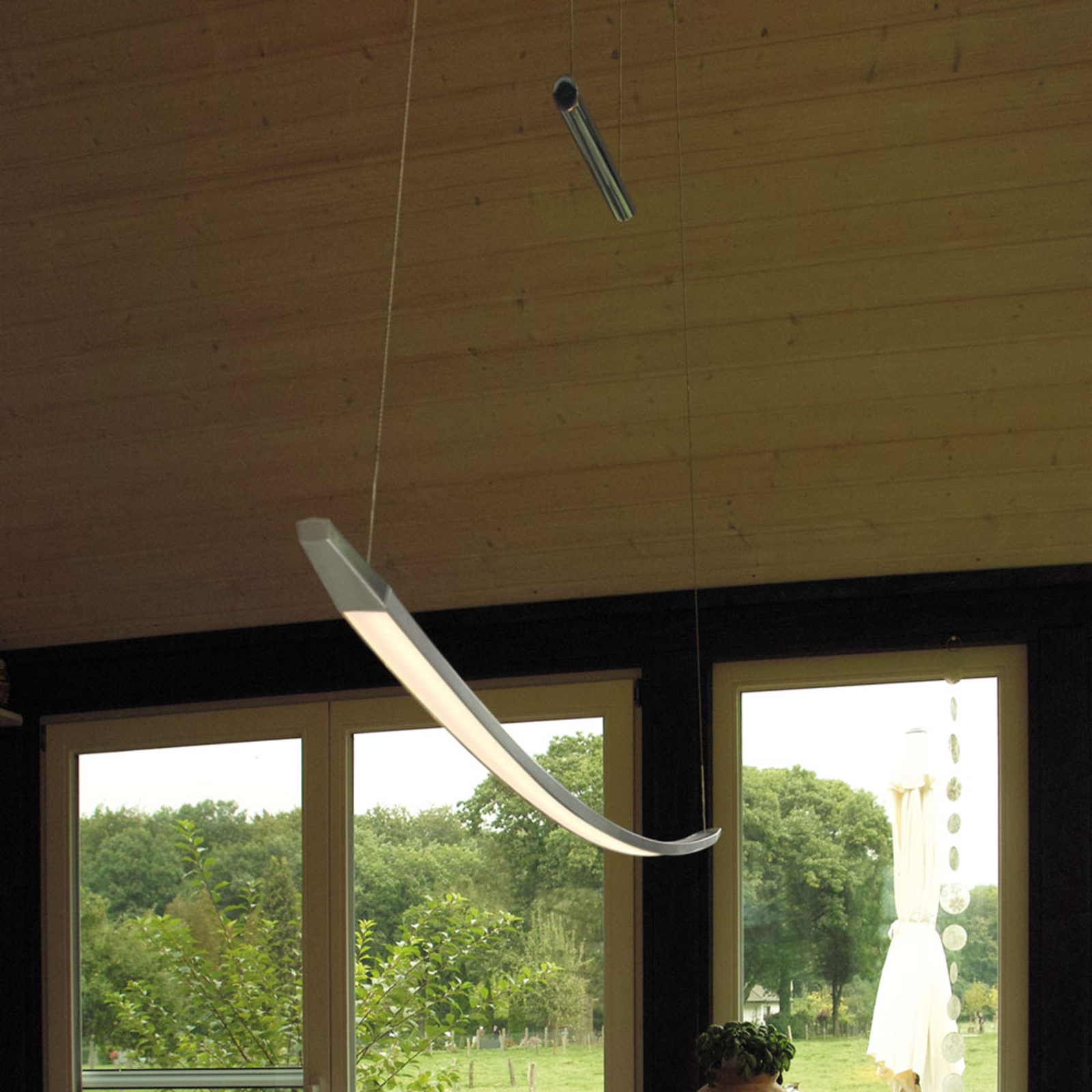 OLIGO Lisgo suspension LED, chromée