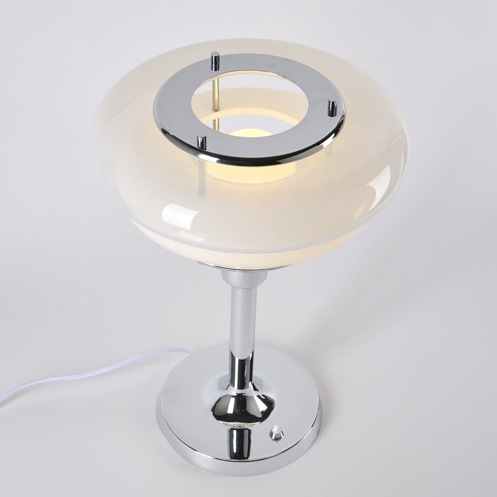 Lampada da tavolo Sunset, bianco nebbia - MARKET SET