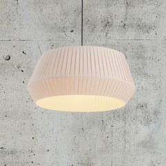 Dicte rippvalgusti, käsitsi seotud, Ø 53 cm, merevaigukollane