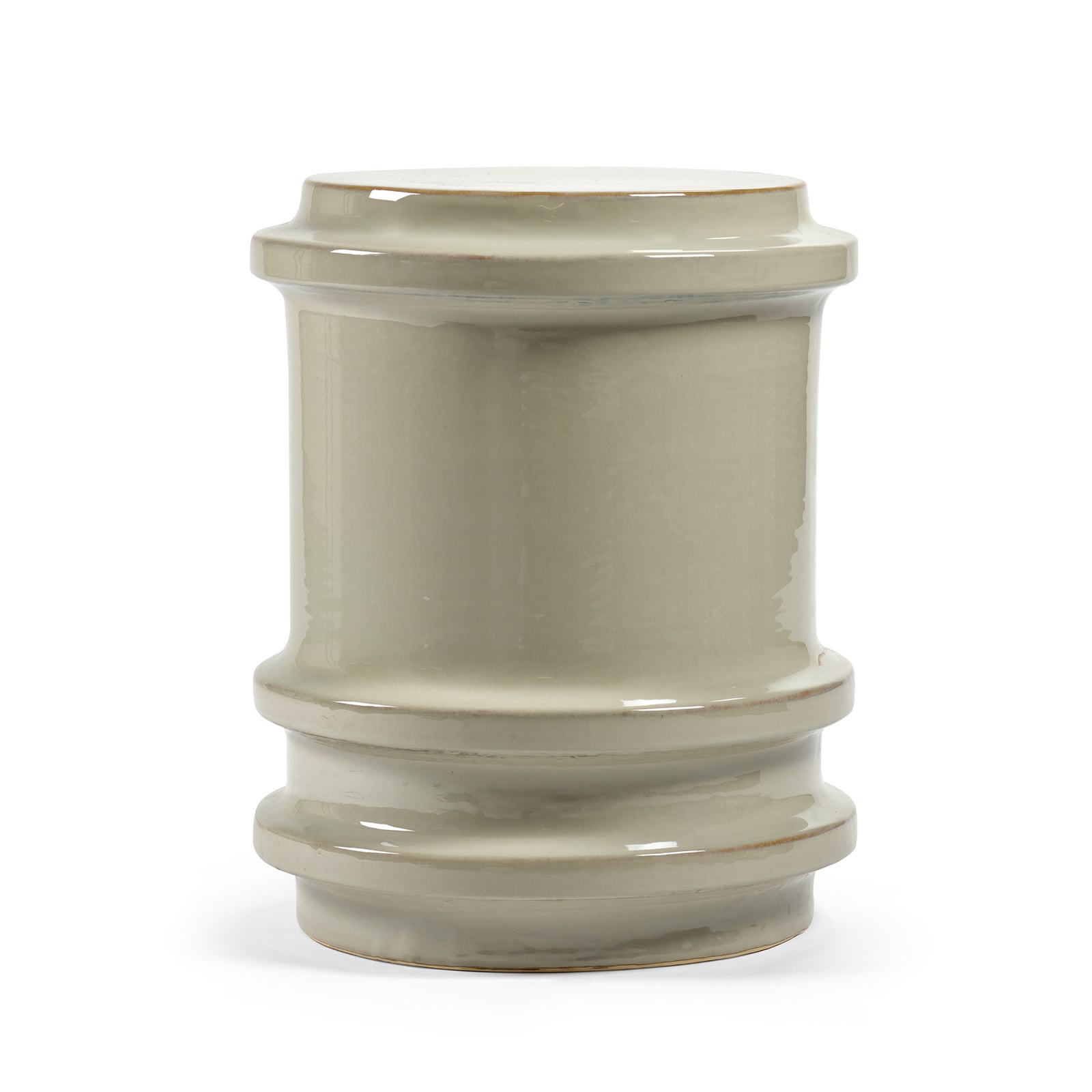 03 GREY PAWN sidebord, gråt, keramik, højde 44,5 cm – Serax