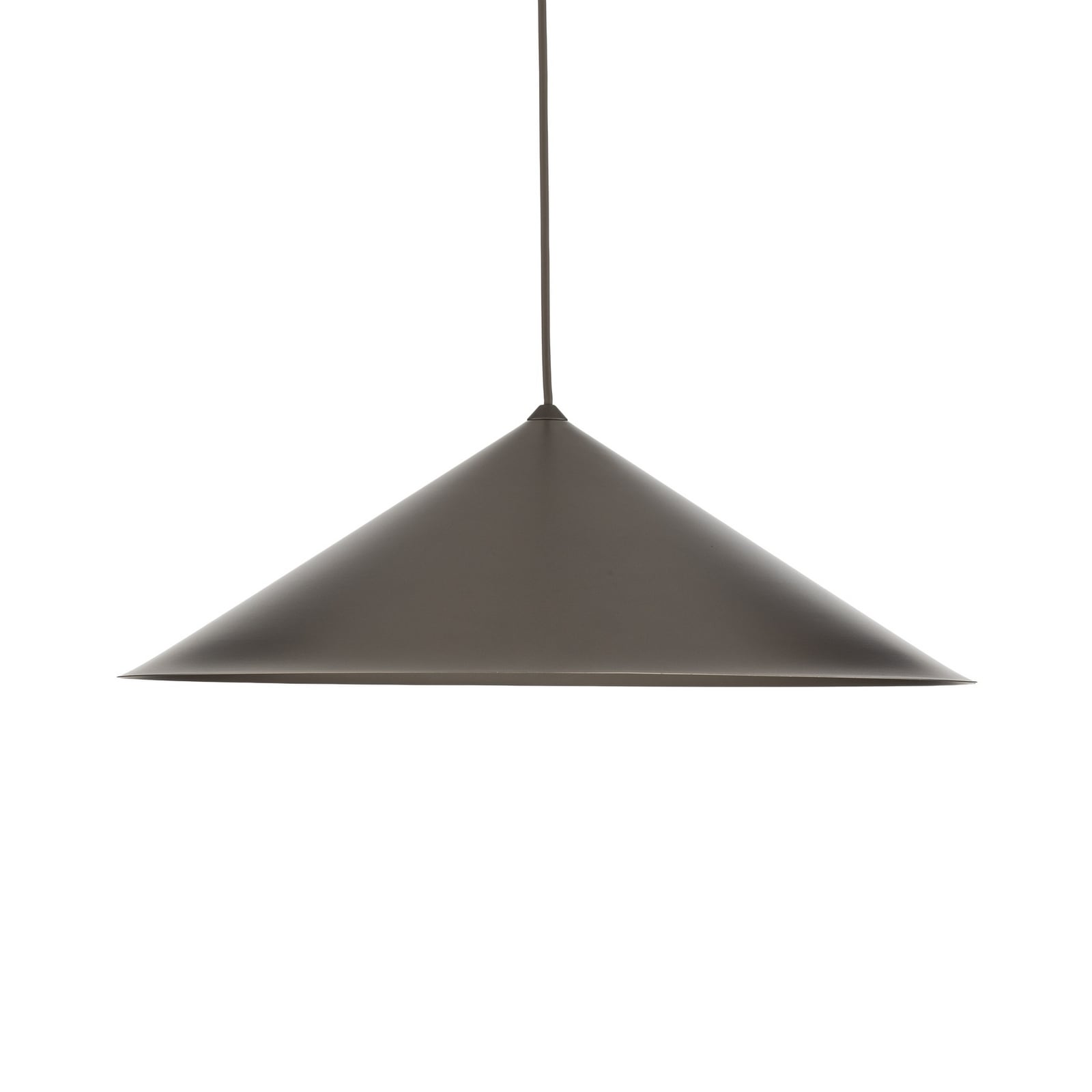Hängeleuchte Lume XL, braun, Metall, Ø 49 cm, GX53 Hängeleuchte Lume XL, braun, Metall, Ø 49 cm, GX53