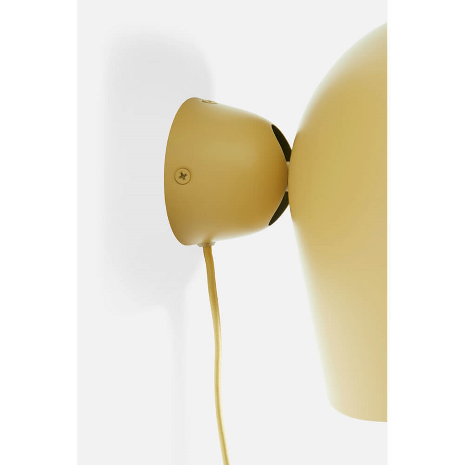 Kuppi Wall Lamp 2.0 Mustard - Woud