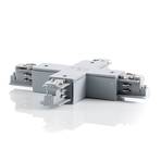 Ivela X connector LKM 3-circuit system, silver