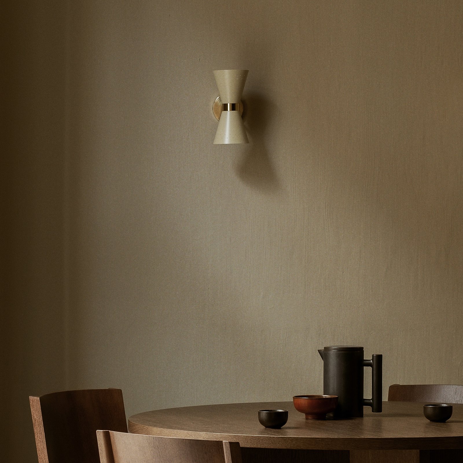 Collector Candeeiro de Parede Crème - Audo Copenhagen