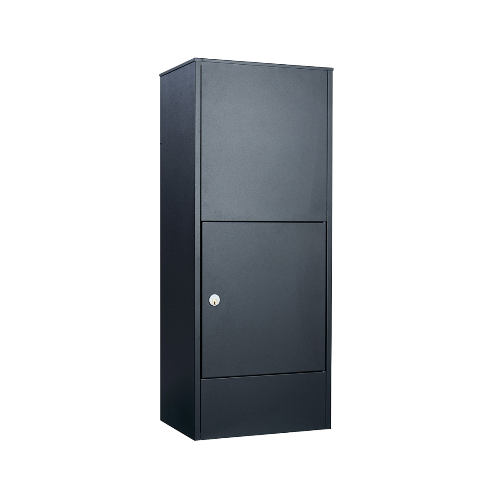 "Allux 800S-B" juodos spalvos laisvai pastatoma pašto dėžutė