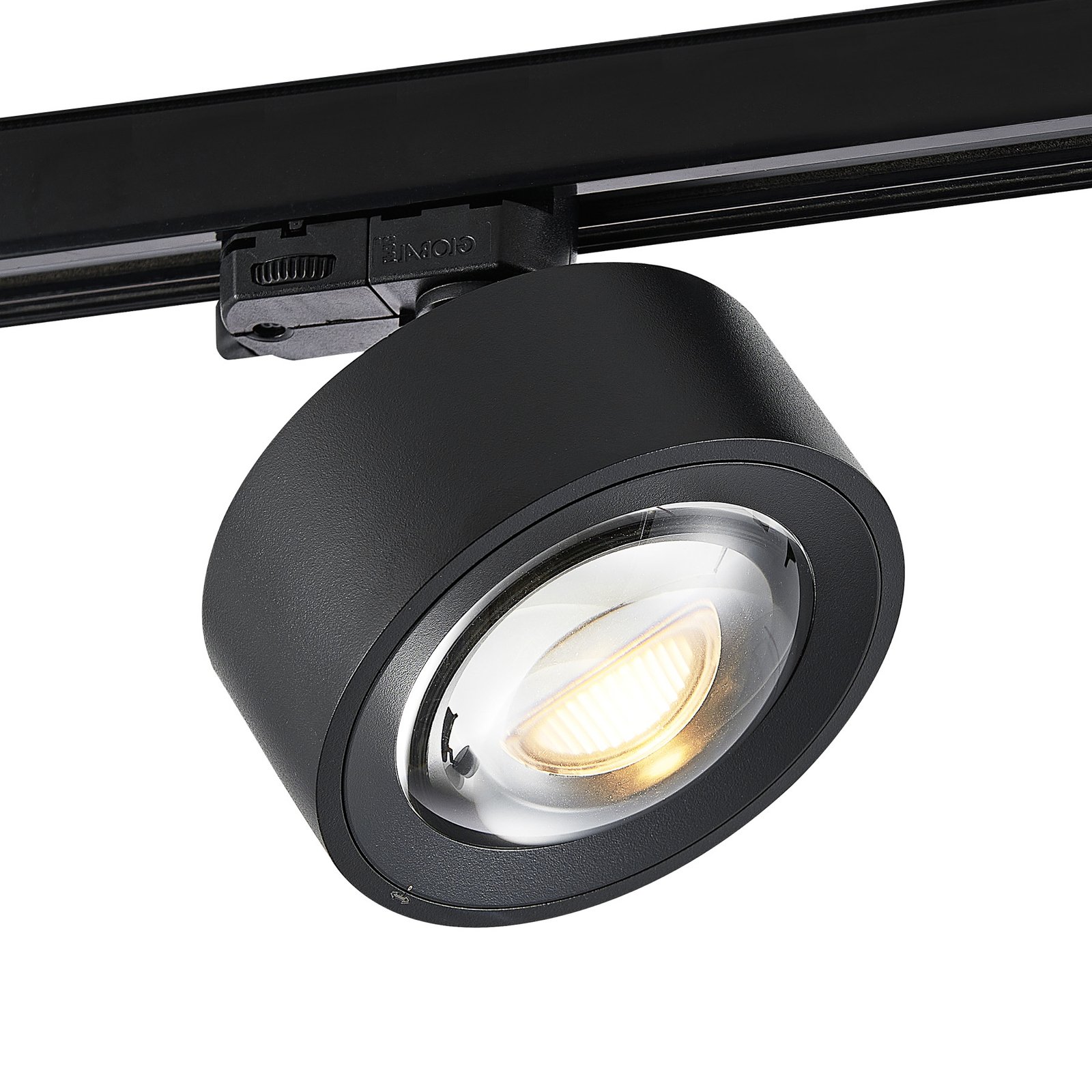 Molto Luce LED 3-fazni tračni reflektor Mag, crni, 830