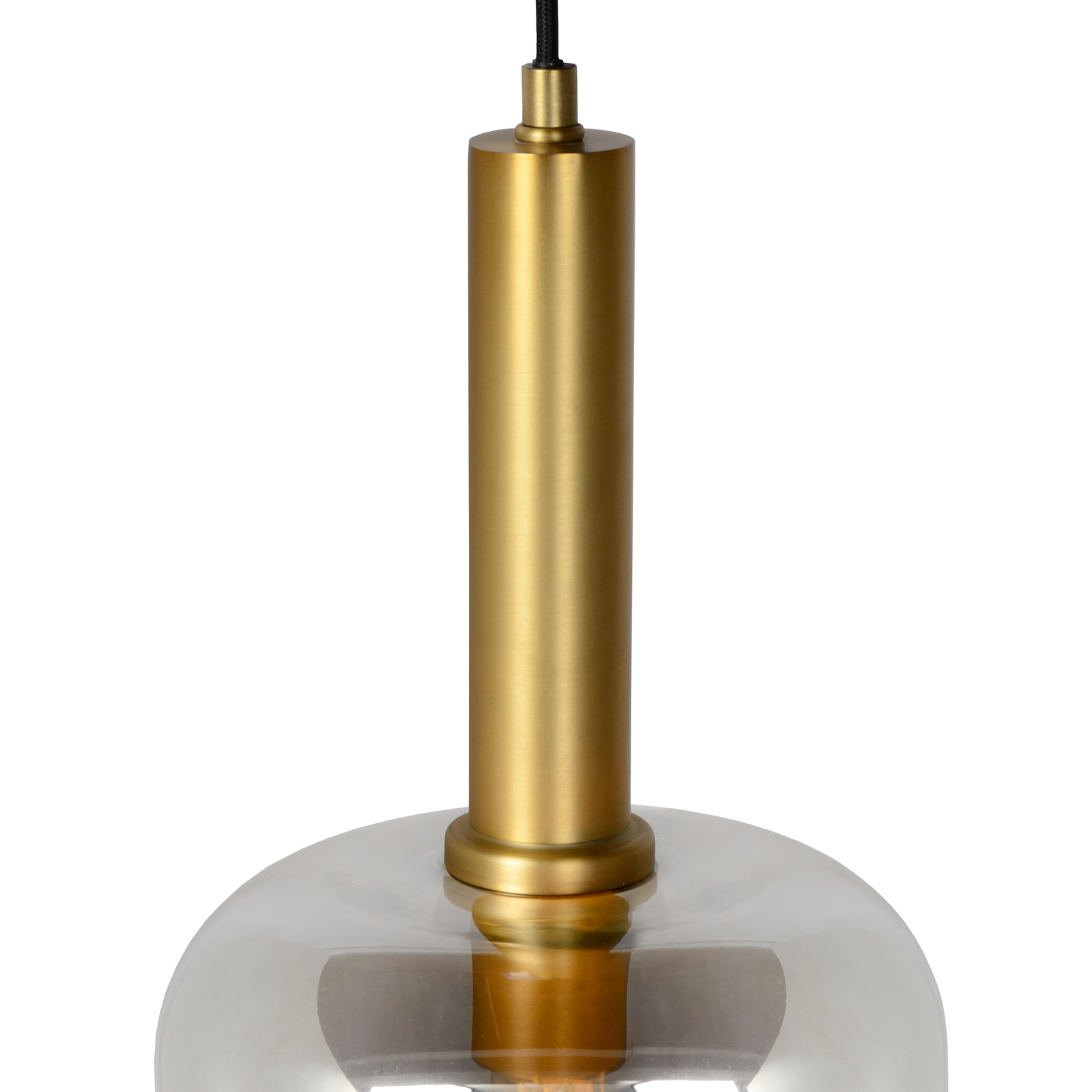 Hanglamp Joanet met rookglas, 1-lamp