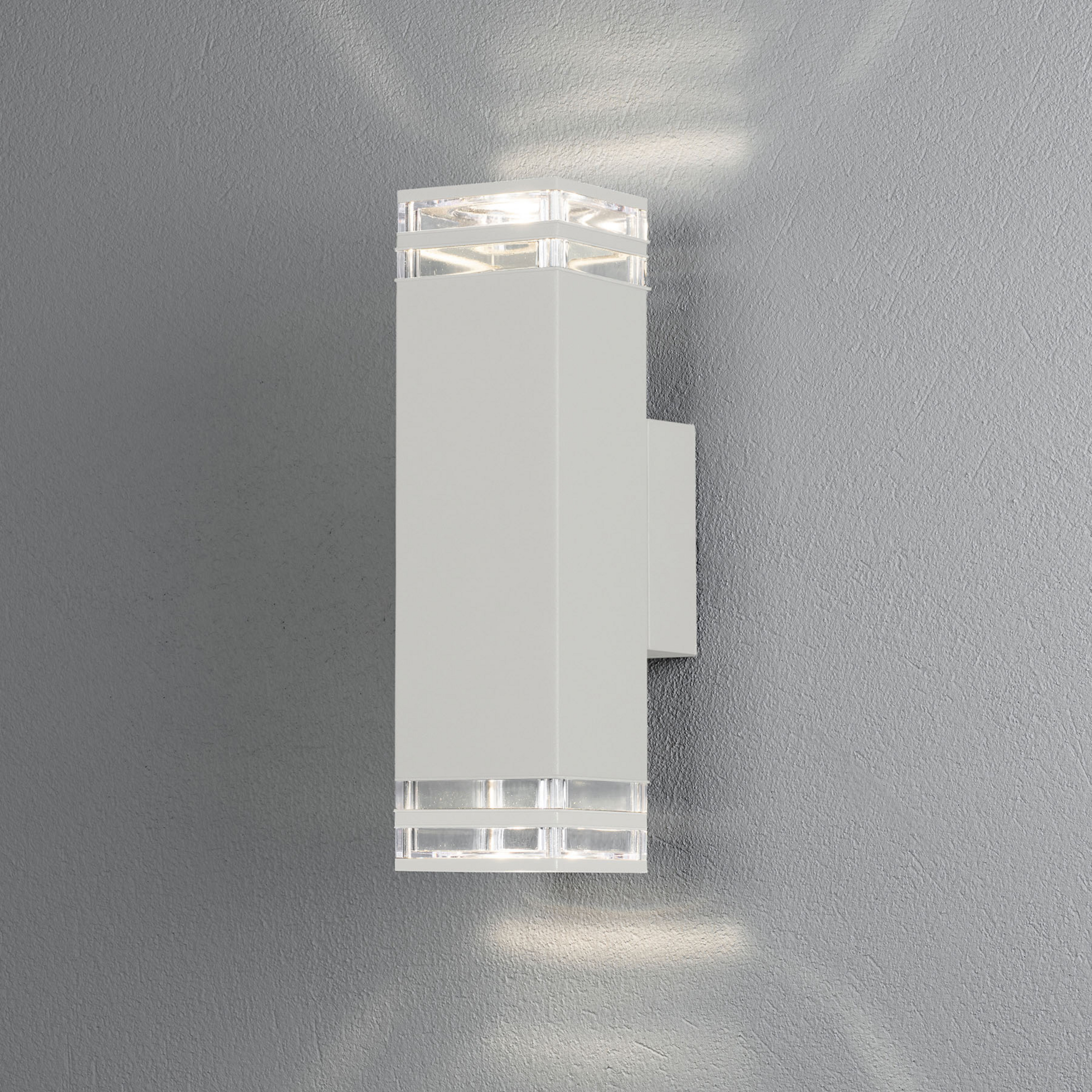 Außenwandleuchte Pollux up/down Höhe 27,5cm