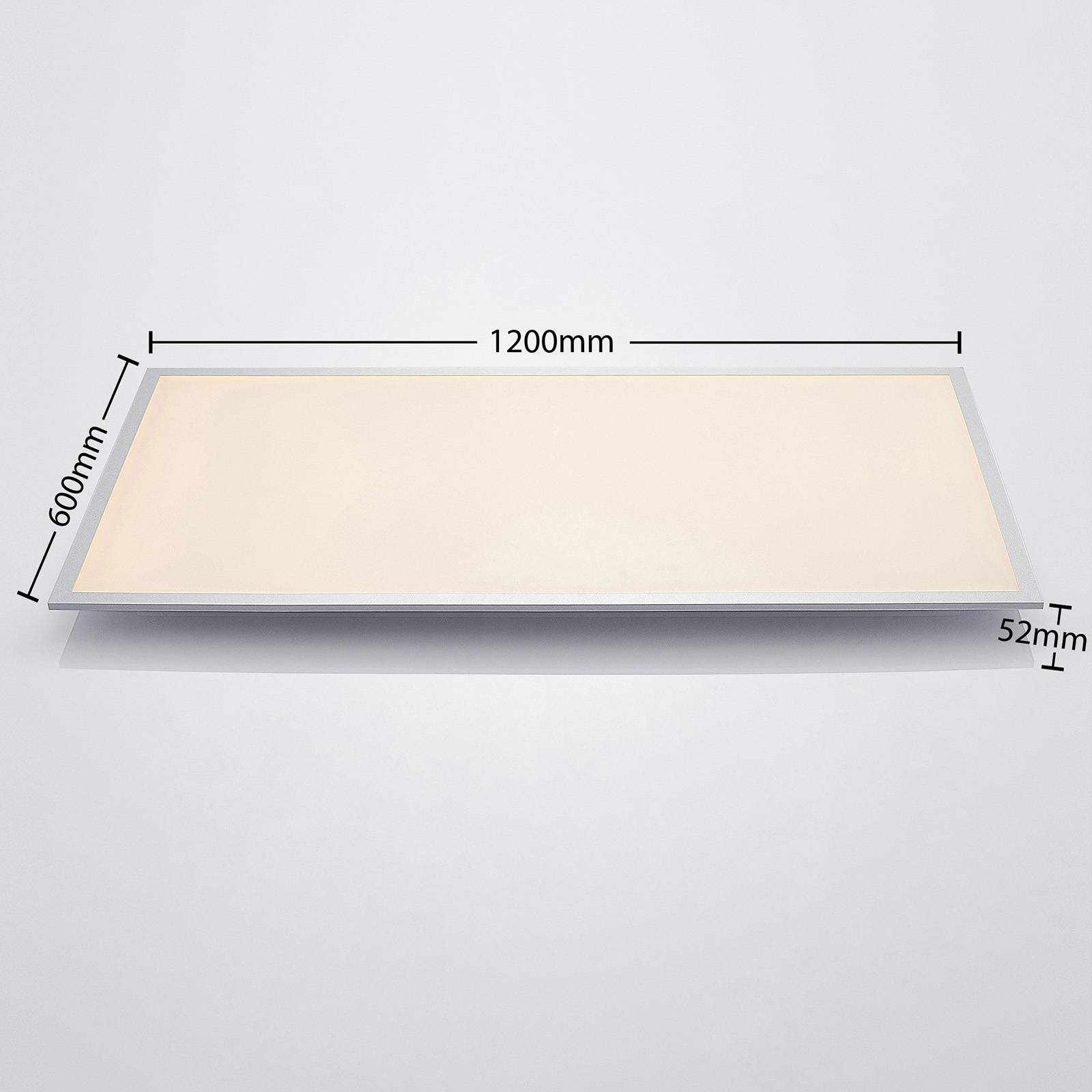 Lindby Zento panel LED, 4 000 K