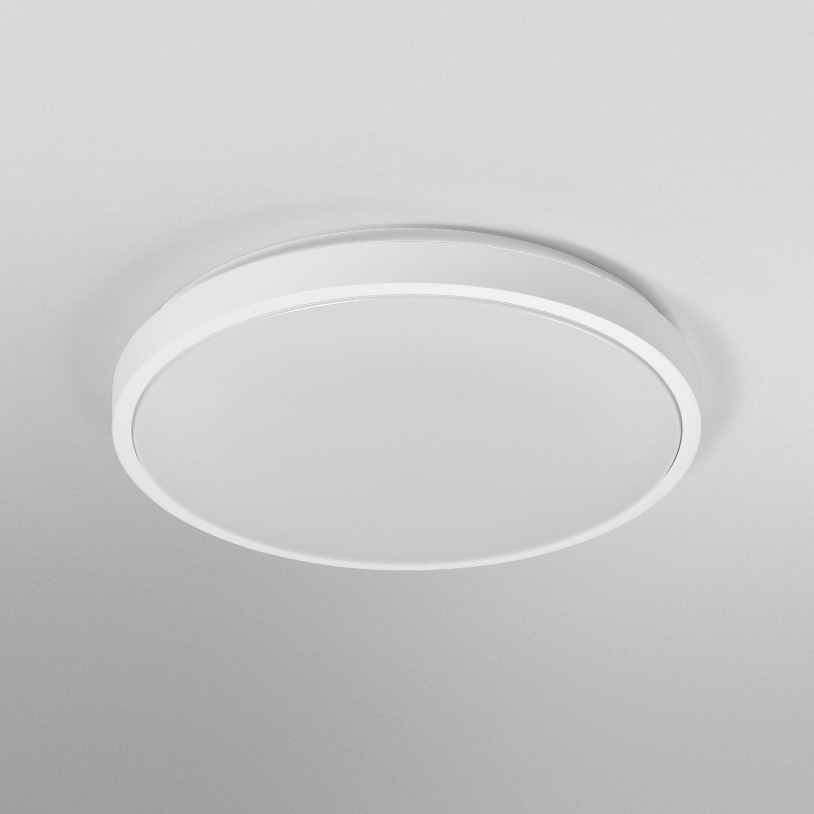 Lampa sufitowa LED OSRAM ORBIS LONDON, biała, Ø 40 cm, metal