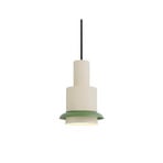 Chaumont Pendel Ø15xH22 White/Green - DCW