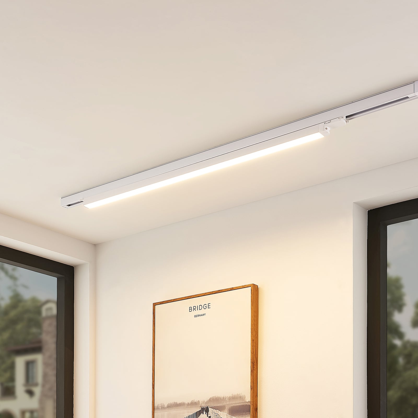 Luminaire sur rail LED Harlow, blanc, 109 cm, 3 000 K - Arcchio
