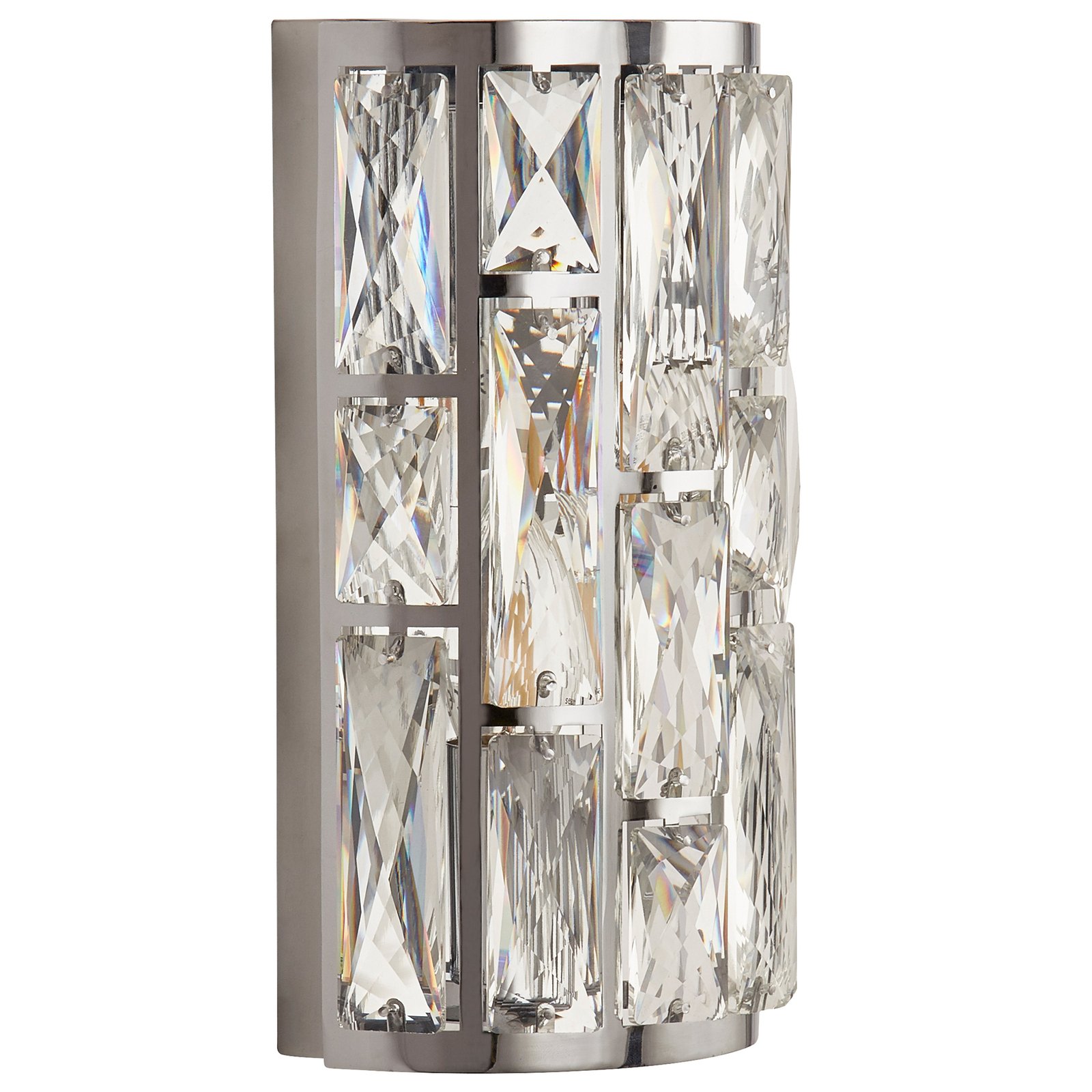 Stenska svetilka Bijou s kristali