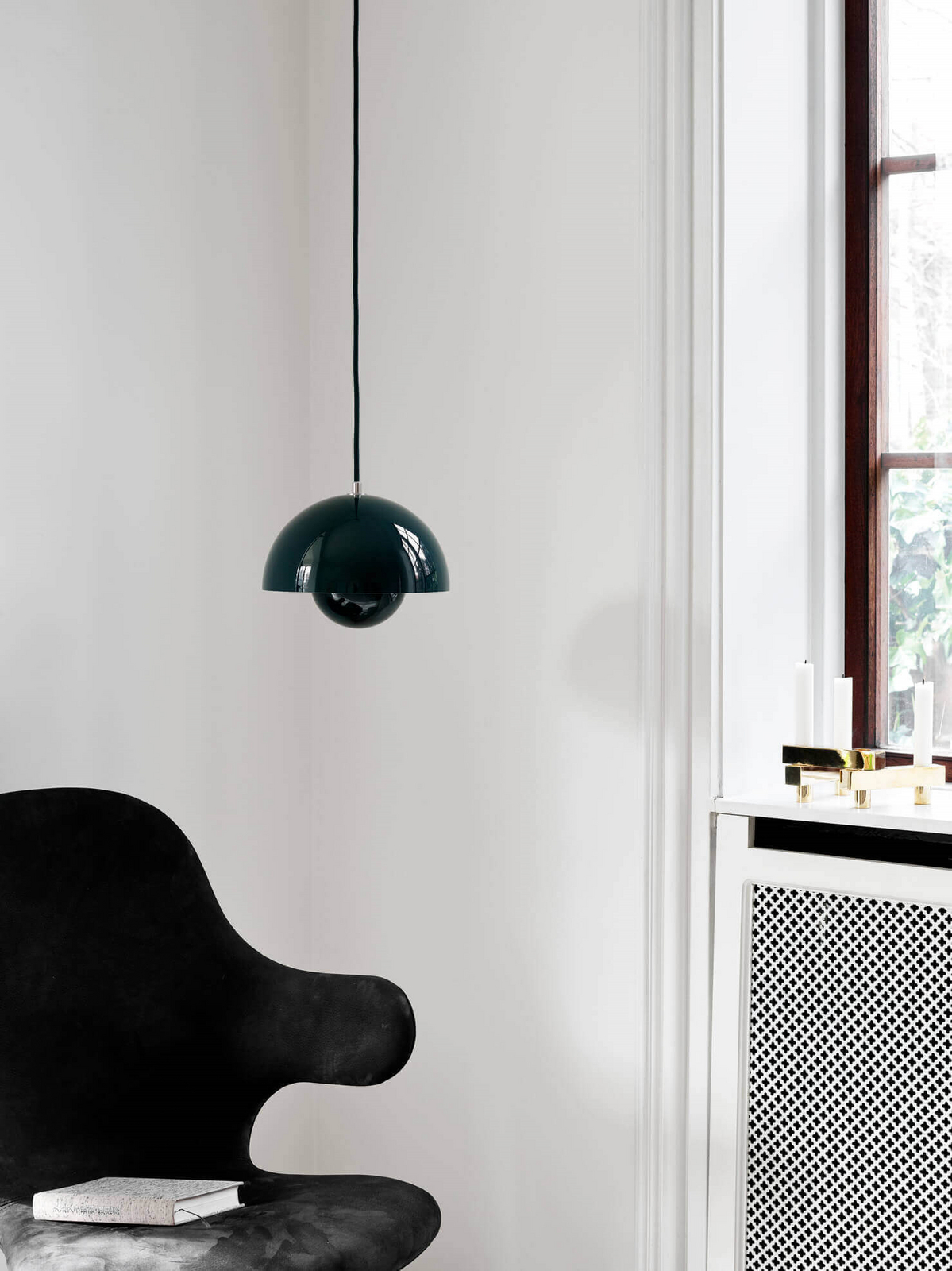 Flowerpot VP1 Pendant Matte Black - &Tradition