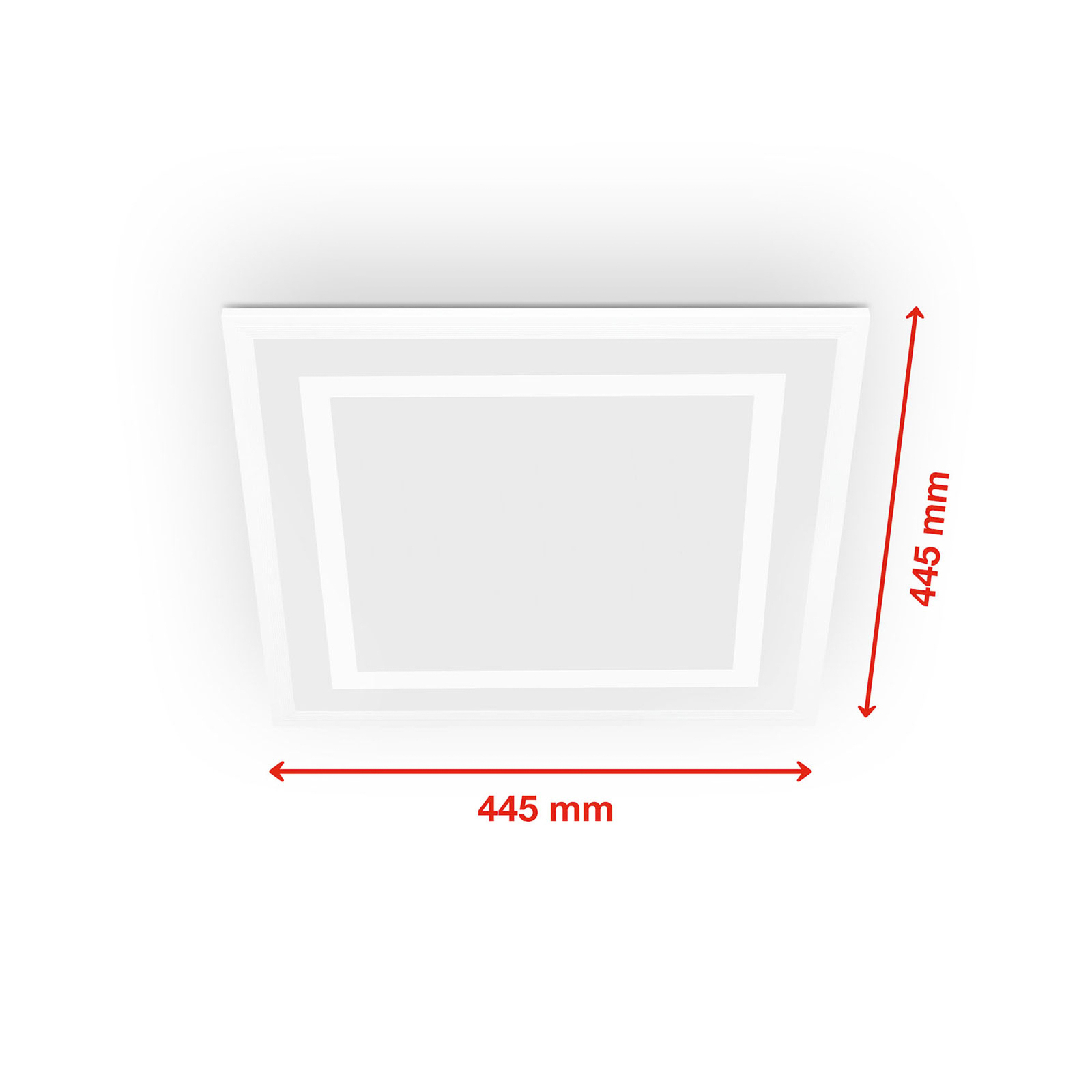 Panneau LED Framelight Remote blanc CCT RVB 45x45cm