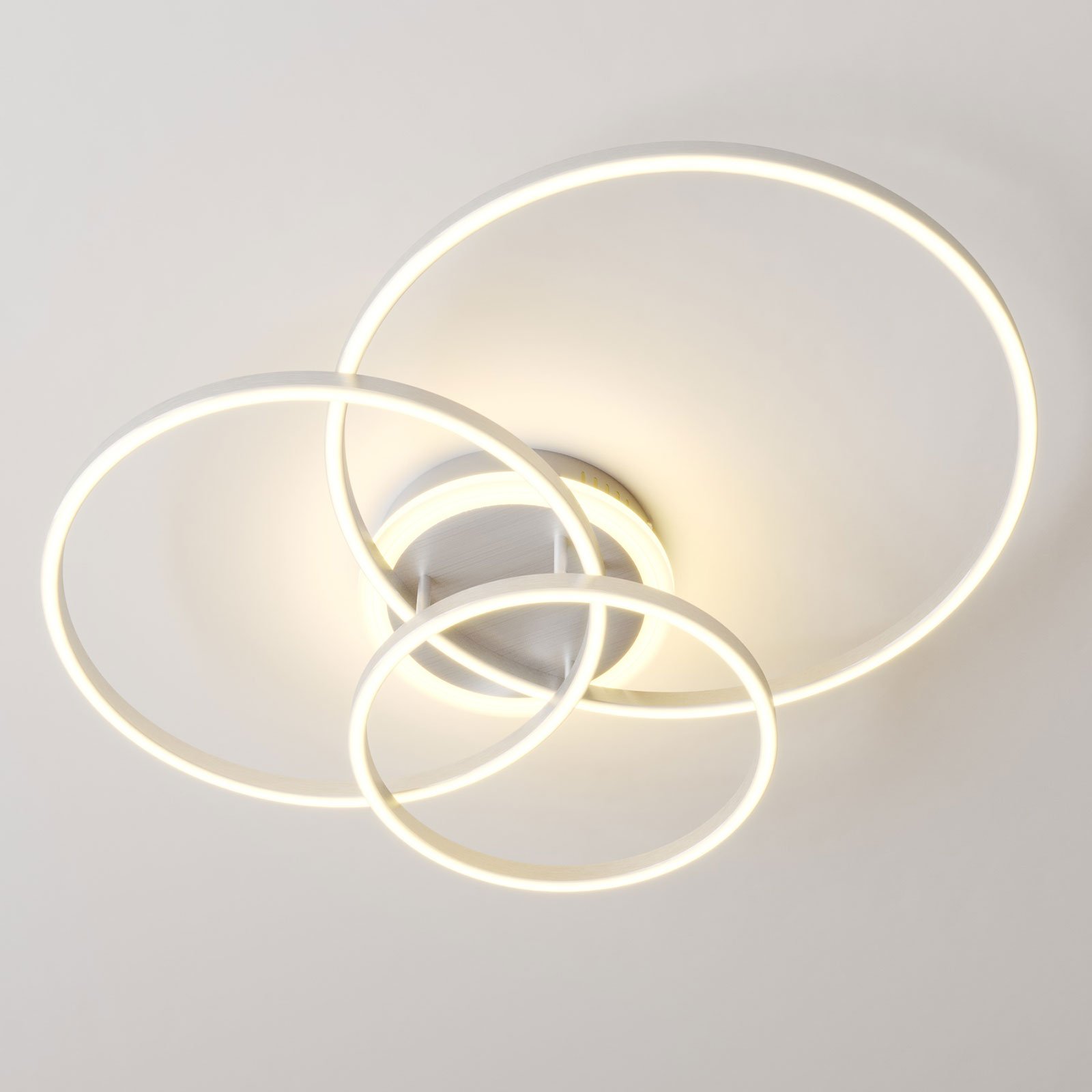 Lindby Smart Tula lampa sufitowa LED, app, CCT