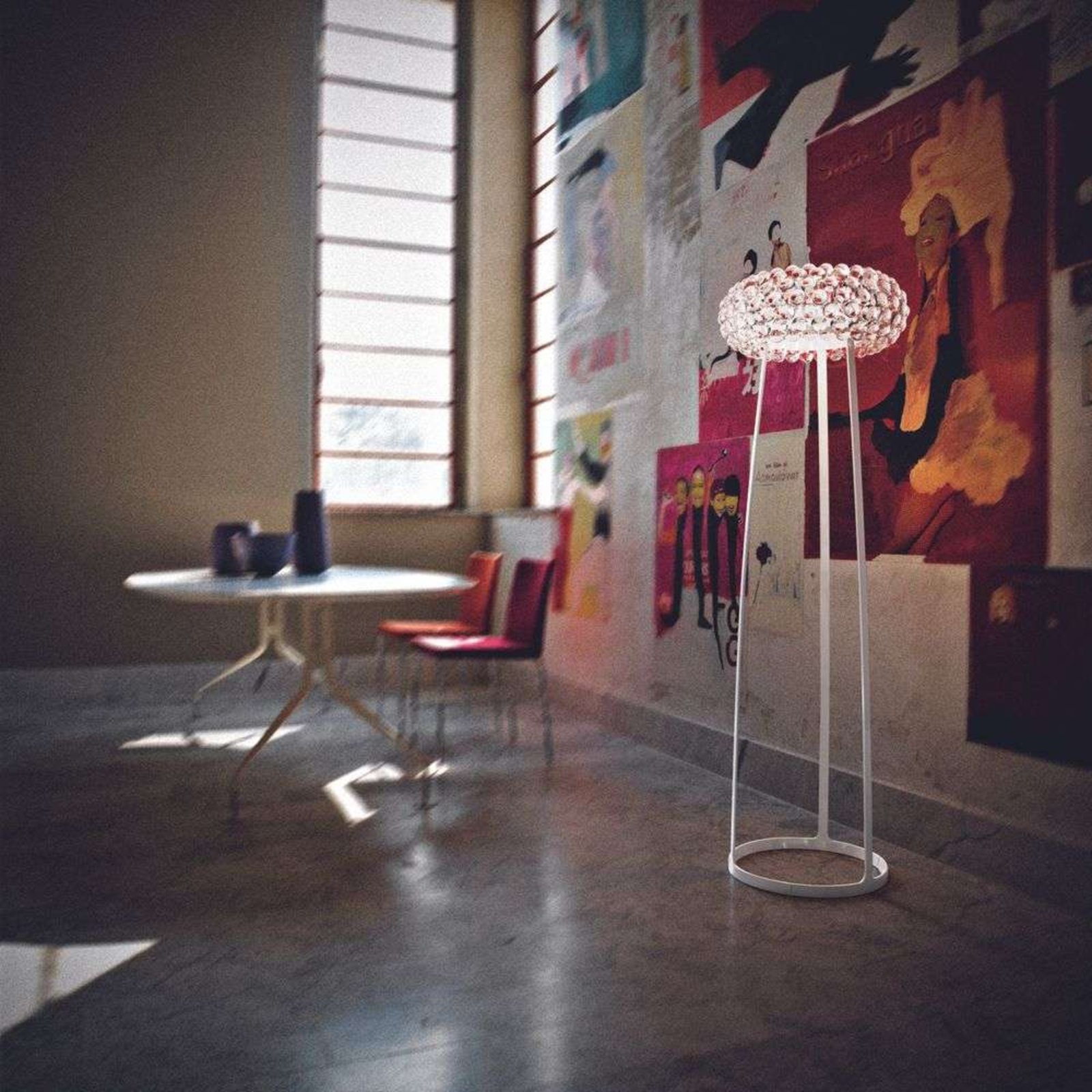 Caboche Plus LED Lampadar Transparent Medium - Foscarini