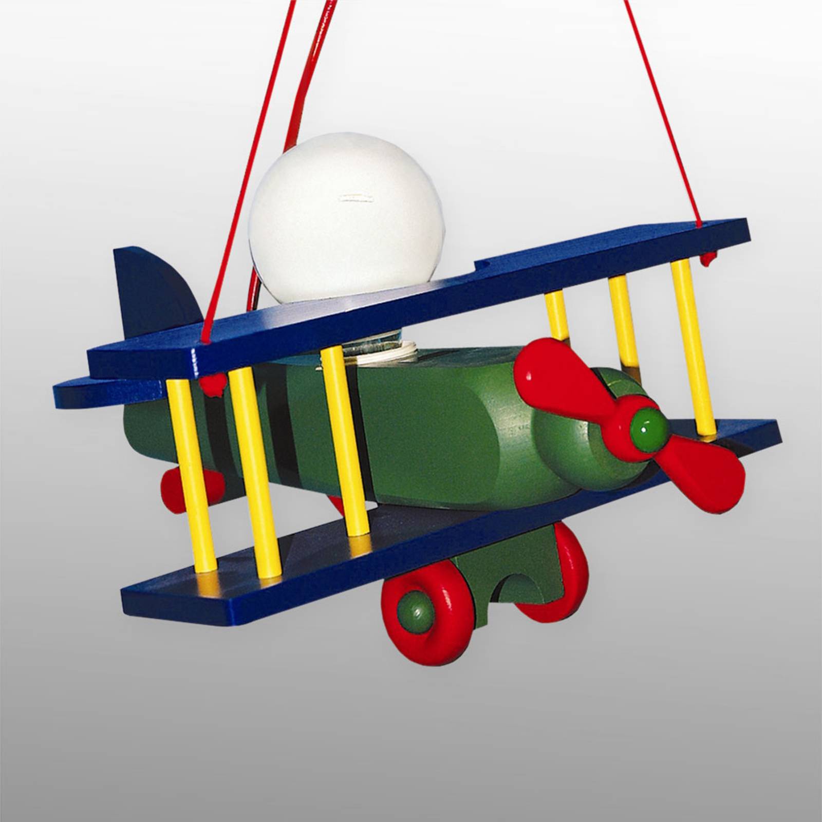 Waldi-Leuchten GmbH Suspension Avion multicolore