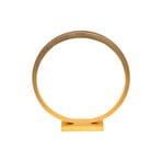 LED-bordslampa Asterisco Ringdesign guld dimmer