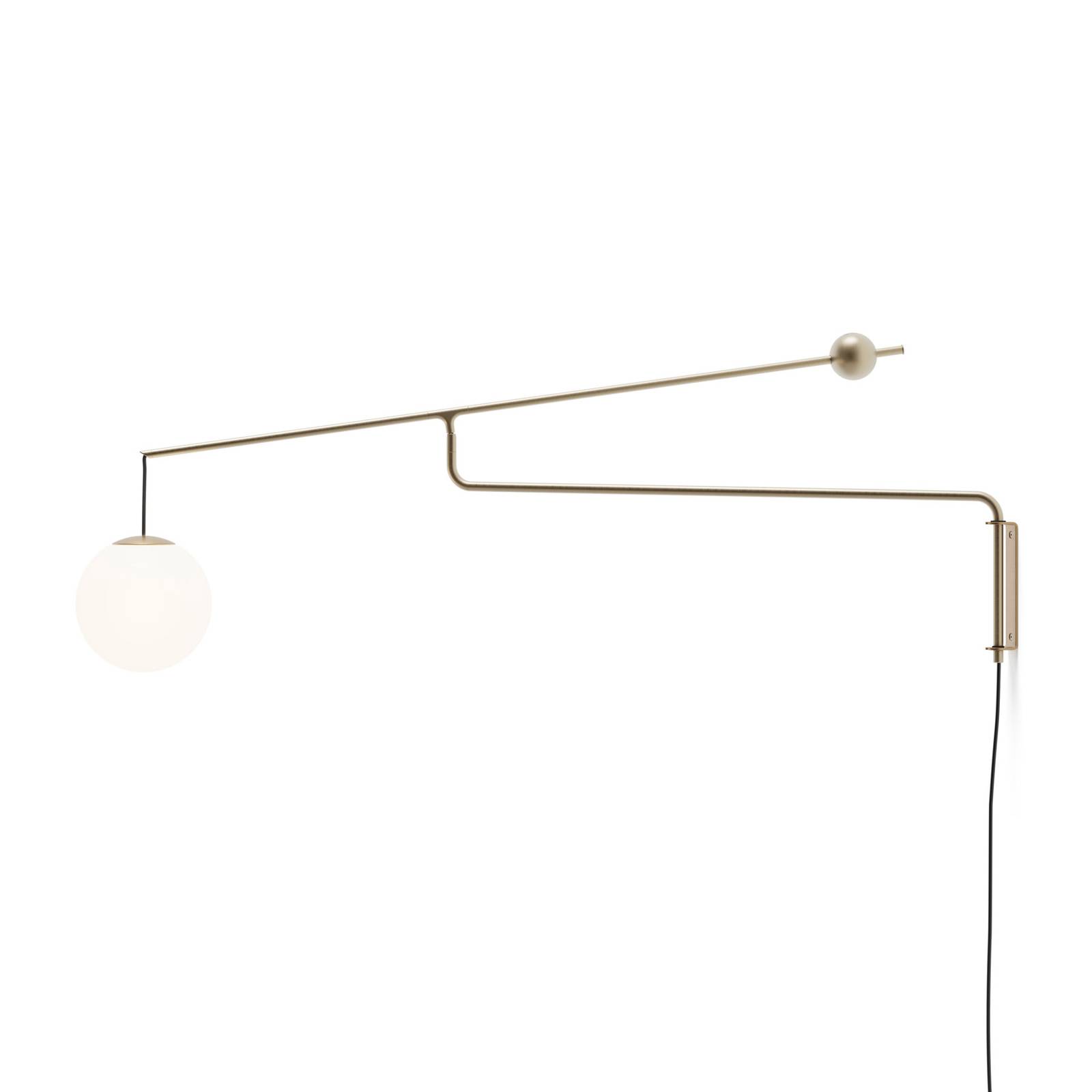 Luceplan Malamata Design wandlamp voor woonkamer / eettafel - messing / goud - metaal - dimbaar