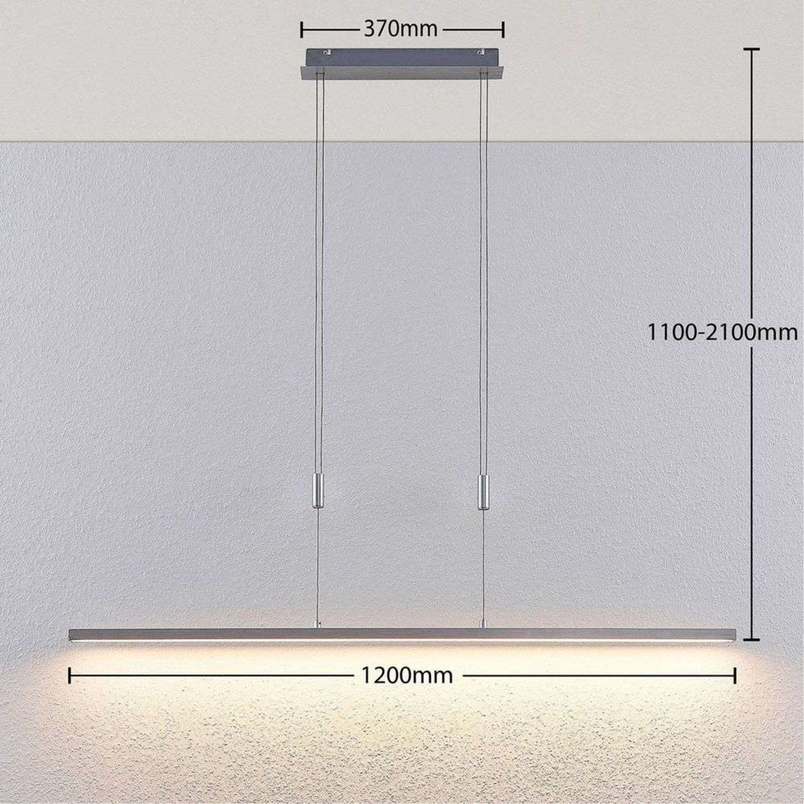 Myron Lustră Pendul Alu - Lucande