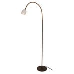 Menzel Provence mat vloerlamp 1-lamp flexibele arm