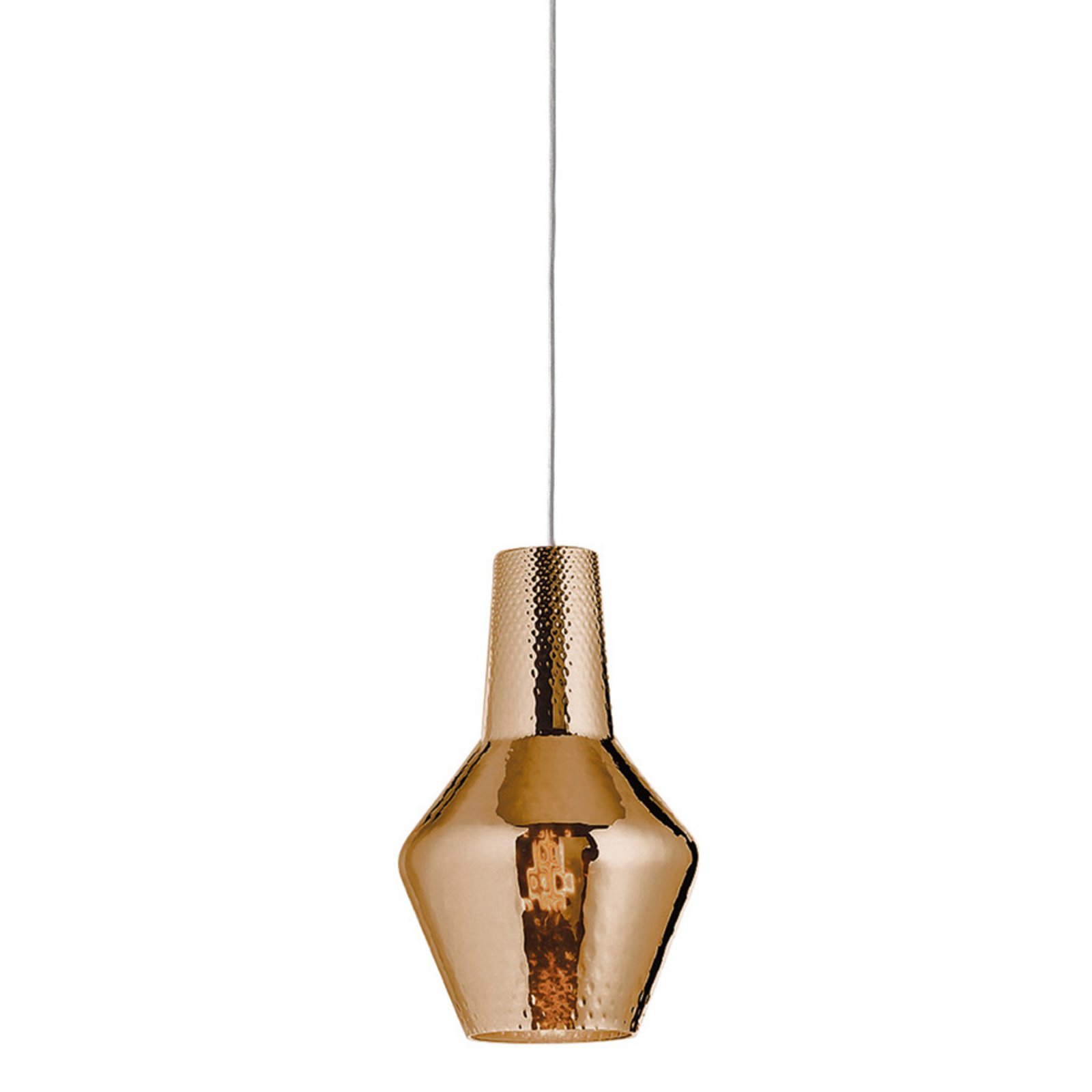Lampă suspendată Romeo 130 cm bronz metalic