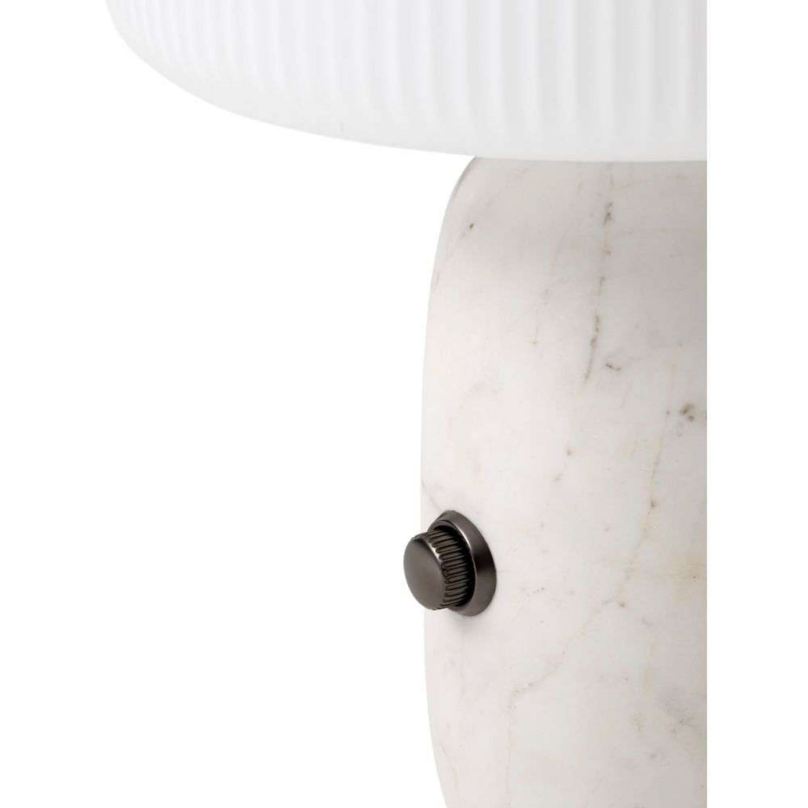 Vipp591 Sculpture Bordlampe White - Stue - Glas
