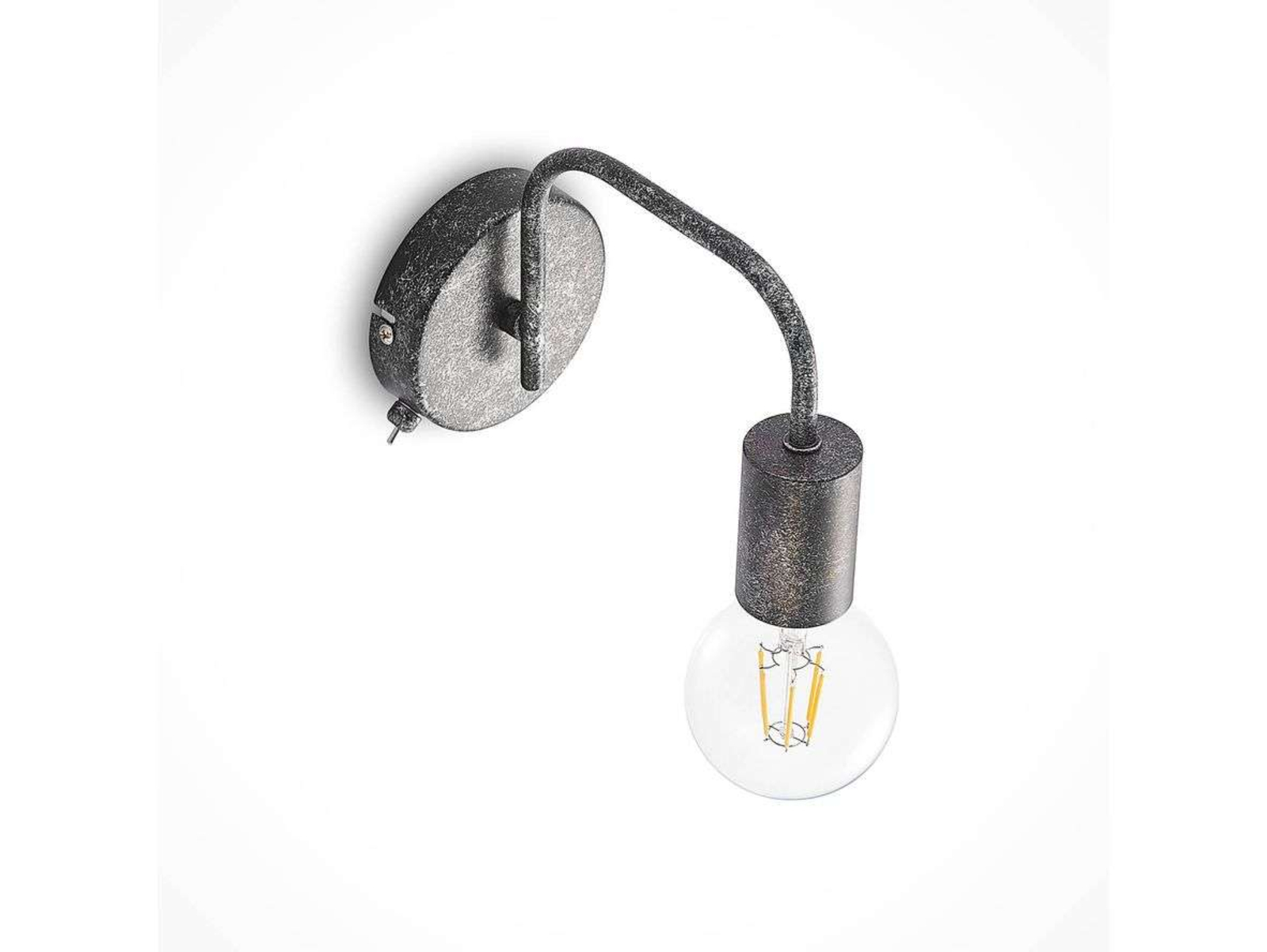 Erivana Vägglampa Antique Black - Lindby