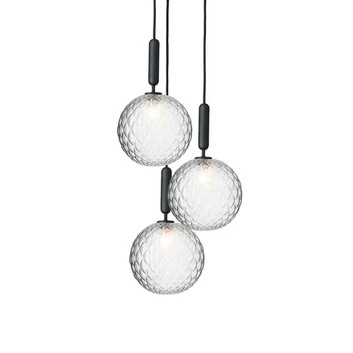 Miira 3 Lustre Large Rock Grey/Optic Clear - Nuura