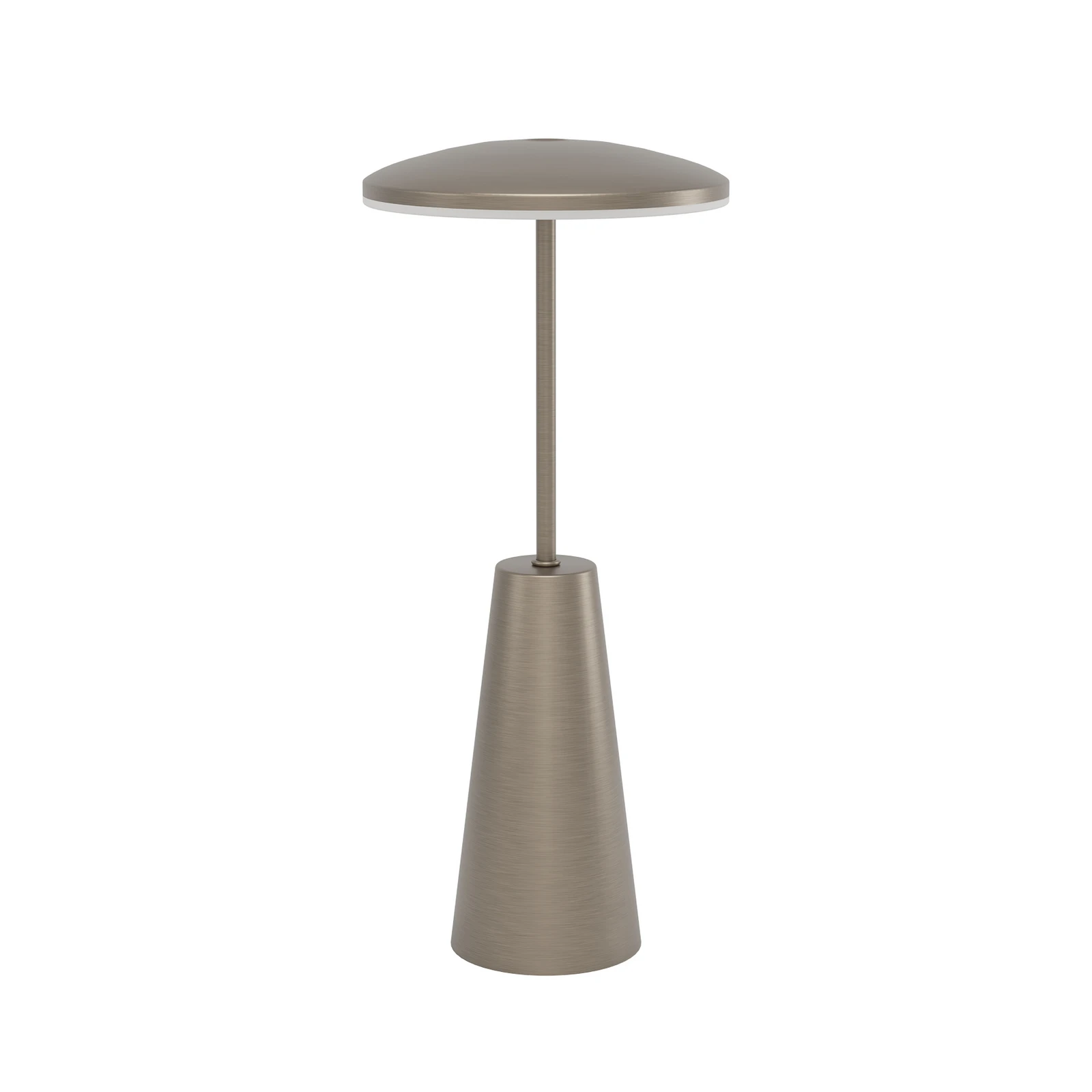 LED-akulaelamp Piccola, pronksivärvi, kõrgus 28 cm, IP54