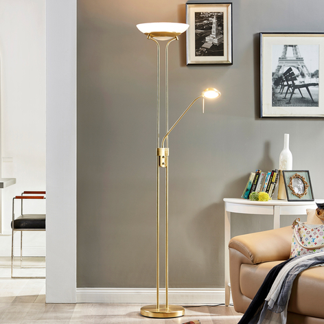 Lampadaire LED variable Yveta, liseuse