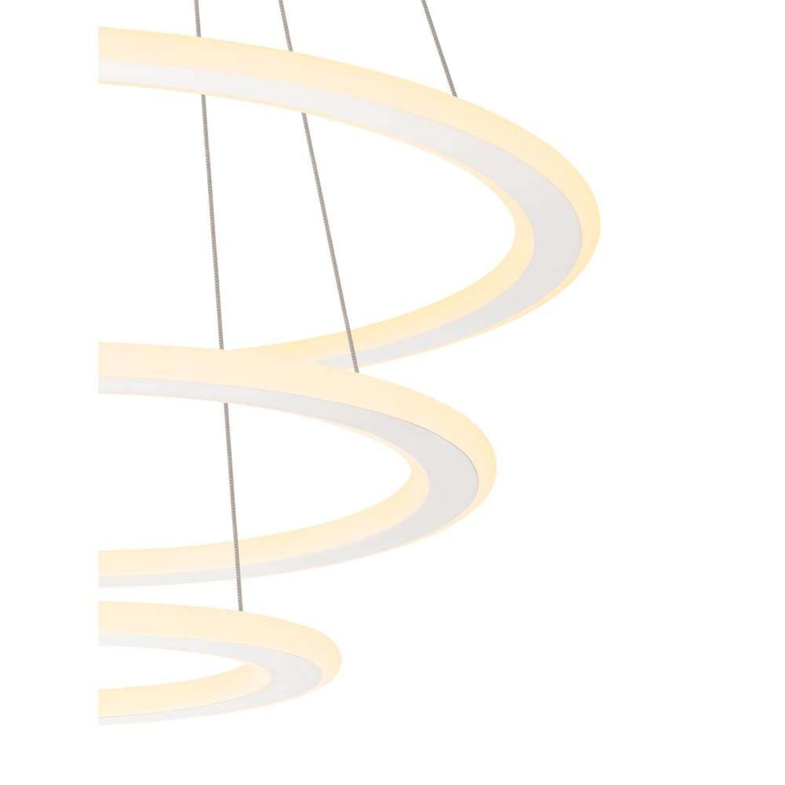 One Flat Taklampa Triple 2700/3000K White SLV - Matsal - Aluminium - Med flera ljusk&auml;llor