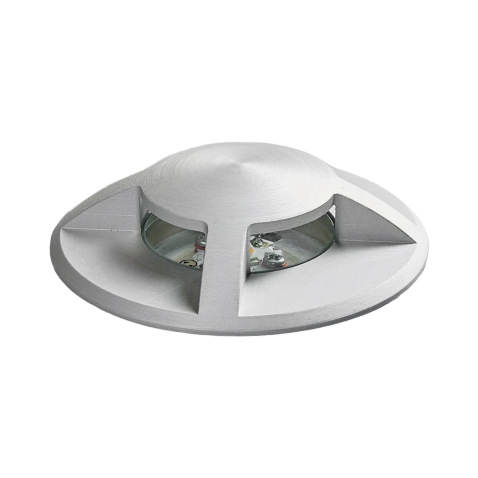 LED-markinbyggnadslampa Anina i aluminium