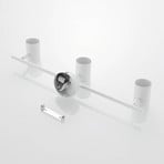 Jorell 3 Candeeiro de teto Mate Branco - Lindby