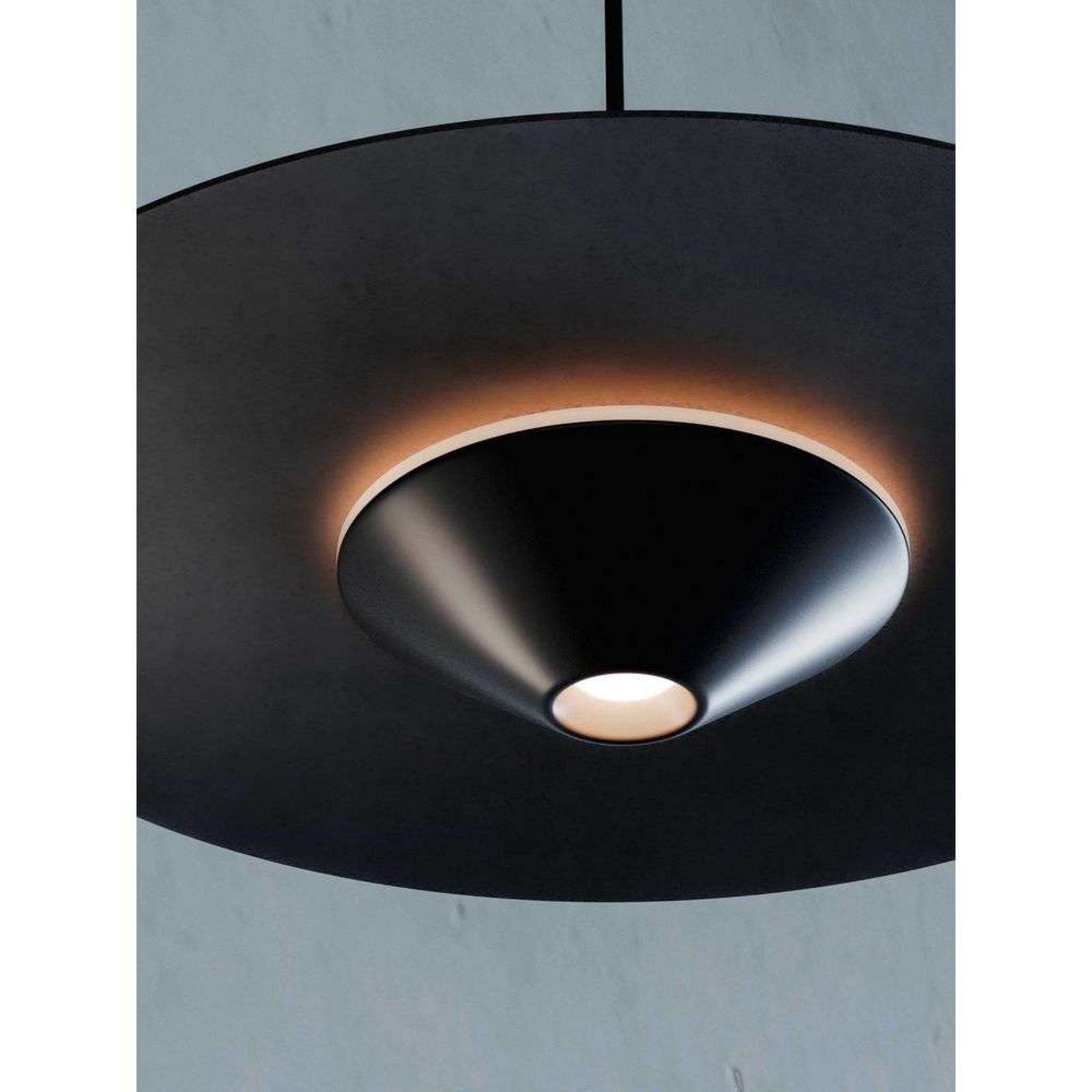 Ufo Lustră Pendul  Medium 3000K Matt Black - Diesel Living with Lodes